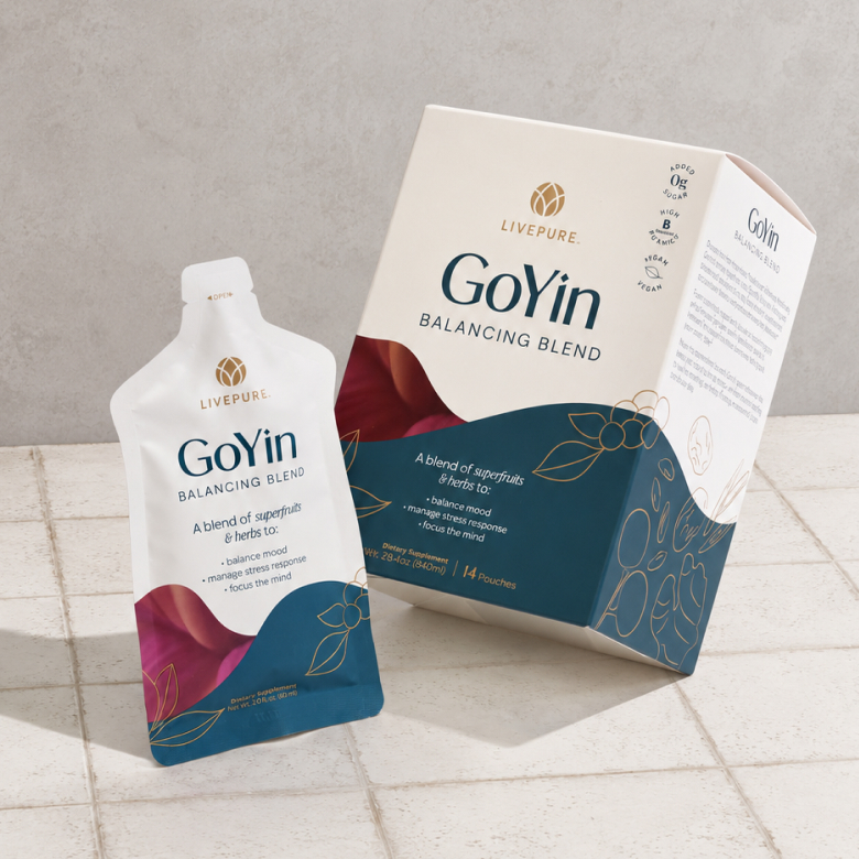 GoYin pouches beside their box